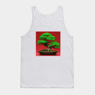 Bonsai Japan Tree Vintage Since Retro Tank Top